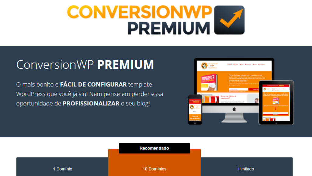 recursos que o ConversionWP Premium tem para te oferecer.